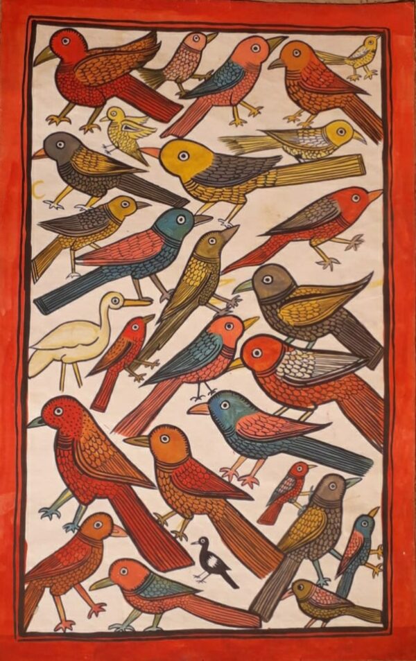 Bird mela - Patua art - Amena Chitrakar - 04