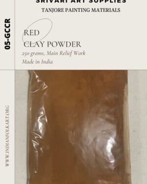 Red Clay Powder Tanjore Painting Kits 6