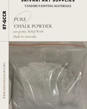 08-GCCR, Pure Chalk Powder, Tanjore Painting Materials, 500 grams