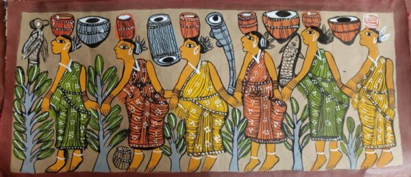 Tribal Painting Patua Painting Khandu Chitrakar 02