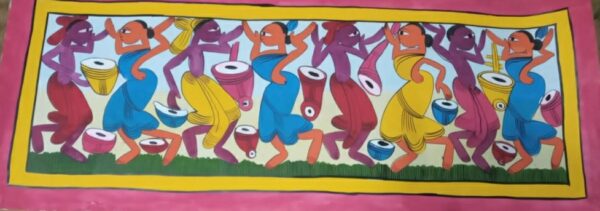 Tribal Dance - Pattachitra - Ahed Chitrakar -05