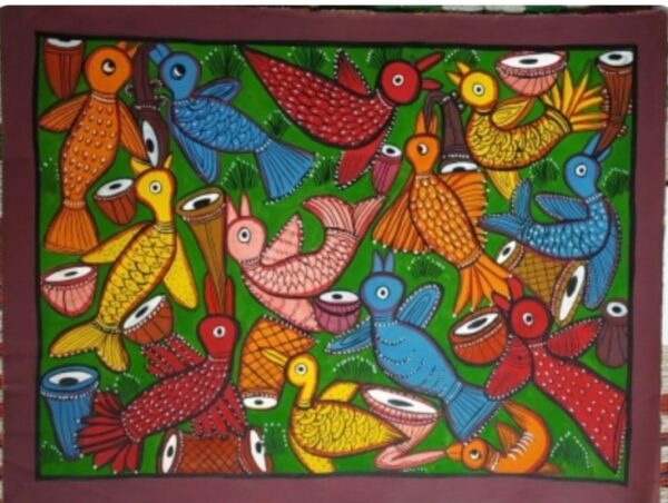 Bird Marriage Patua Art Sakina Chitrakar 10