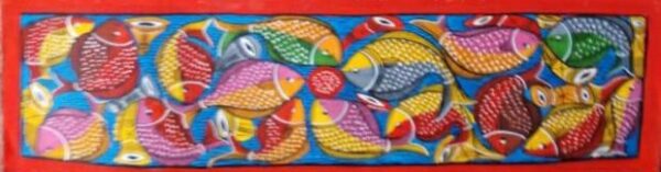 Fish Marriage Patua Art Manorama Chitrakar 04