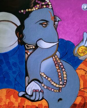 Ganesha - Indian Art - Monika - 07