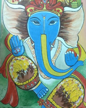 Ganesha - Indian Art - Monika - 08