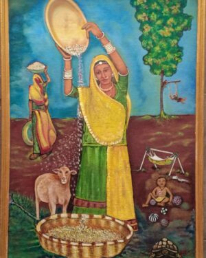 Rural Rajasthan Culture - ndian Art - Pooran Poori - 04