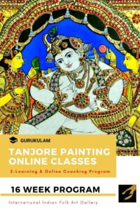 Learn Tanjore Painting Online 16 week program