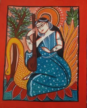 Maa Searaswati Patua Art Manorama Chitrakar 9