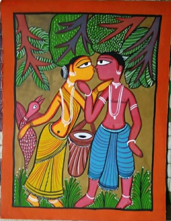 Tribal Painting Patua Art Sakina Chitrakar 05