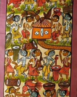 Tribal Painting - Patua art - Madhusudan Chitrakar - 02