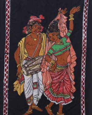 Dancers-Batik painting -Prasanna Kumar - 02