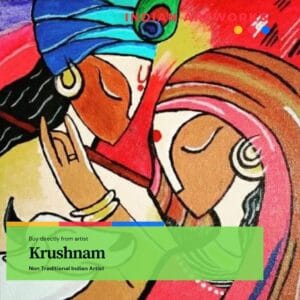 Indian art Krushnam