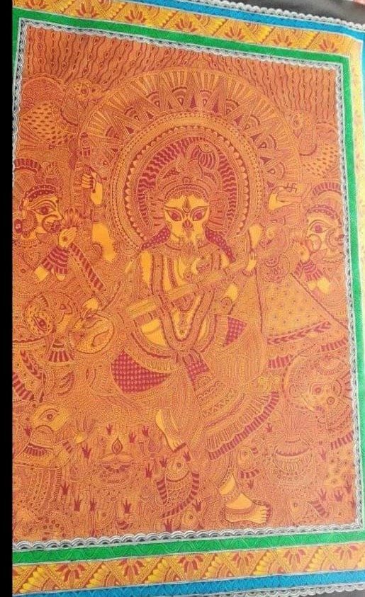 Siddhi Ganapathy - Madhubani painting - Bhagavan Thakur - 10