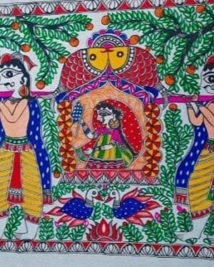 Doli Kahar - Madhubani painting - Priya Jha - 05