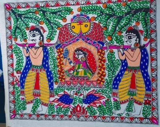 Doli Kahar - Madhubani painting - Priya Jha - 05
