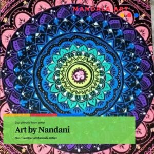 Mandala Art Art by Nandani