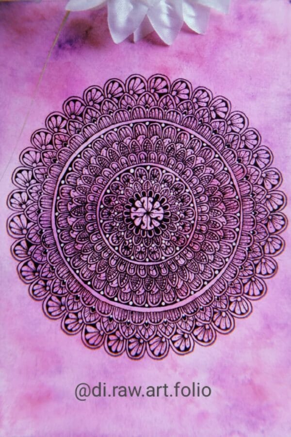 Mandala art - Diksha - 01
