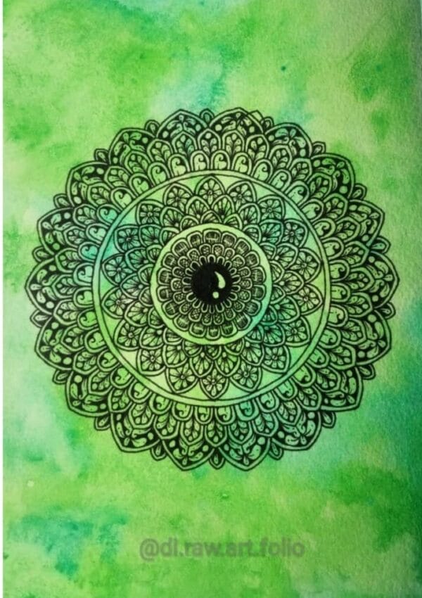 Mandala art - Diksha - 02