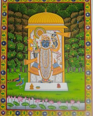 Srinath ji - Pichwai painting - Daulatram - 12