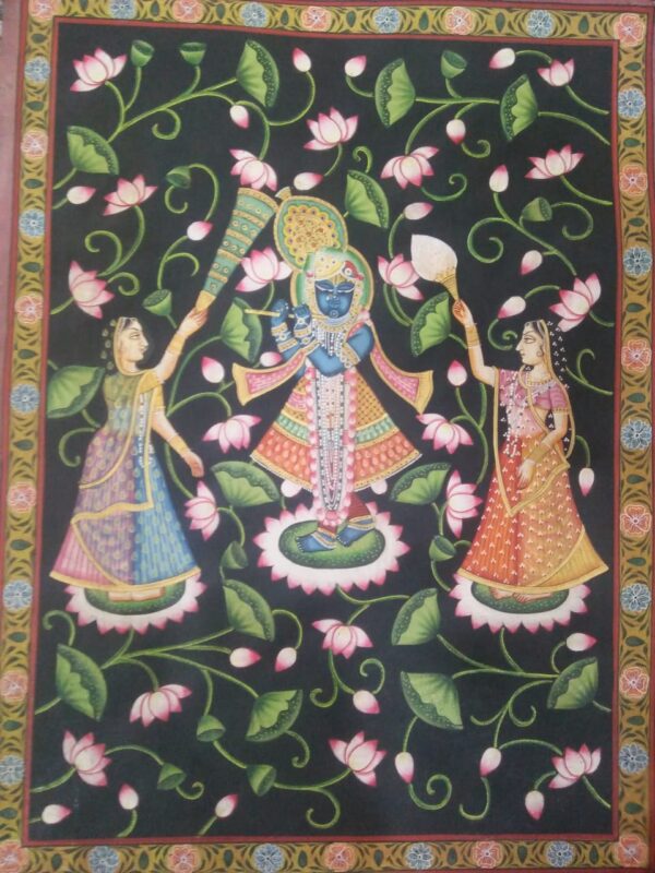 Srinath ji - Pichwai painting - Daulatram - 13