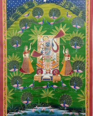 vasant panchami darshan - Pichwai painting - Rohil - 09