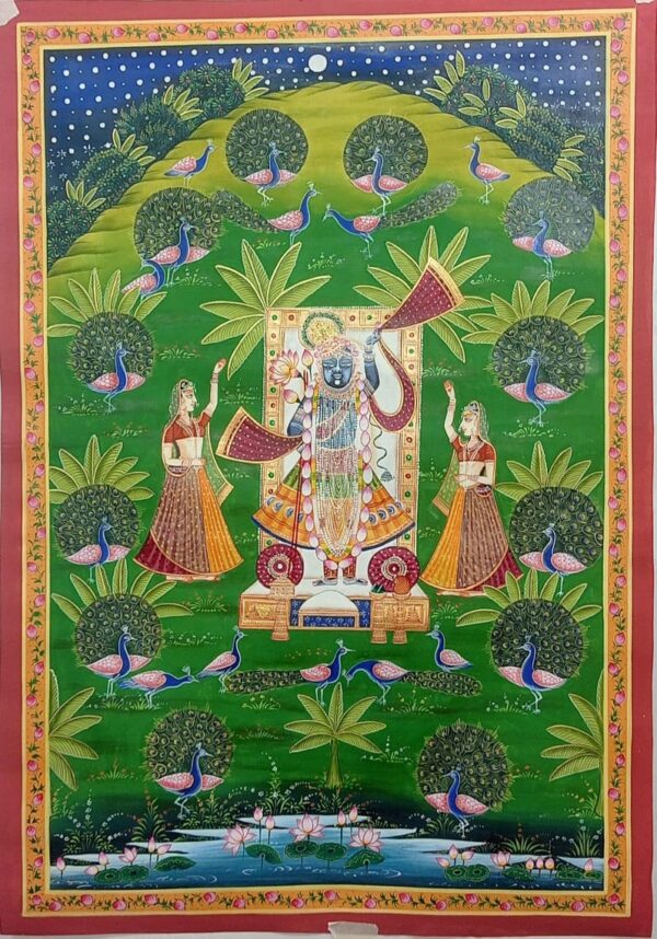 vasant panchami darshan - Pichwai painting - Rohil - 09