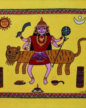 Dantesari Maai - Bastar Art - Latika Vaishnav - 12