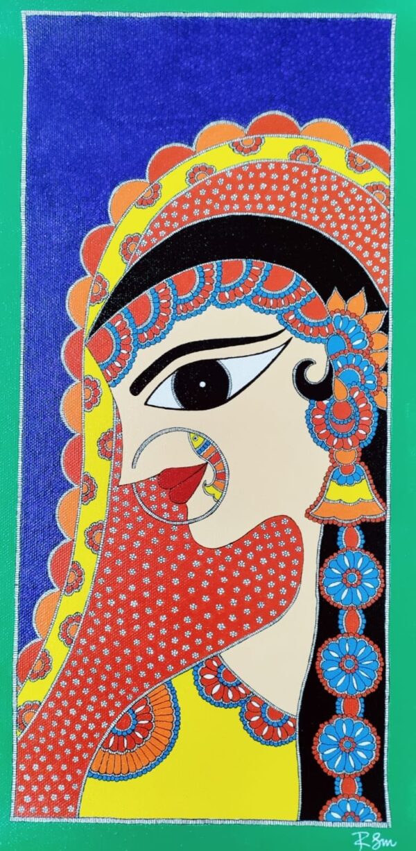 Maa Sita - Madhubani painting - Renu Singh - 10