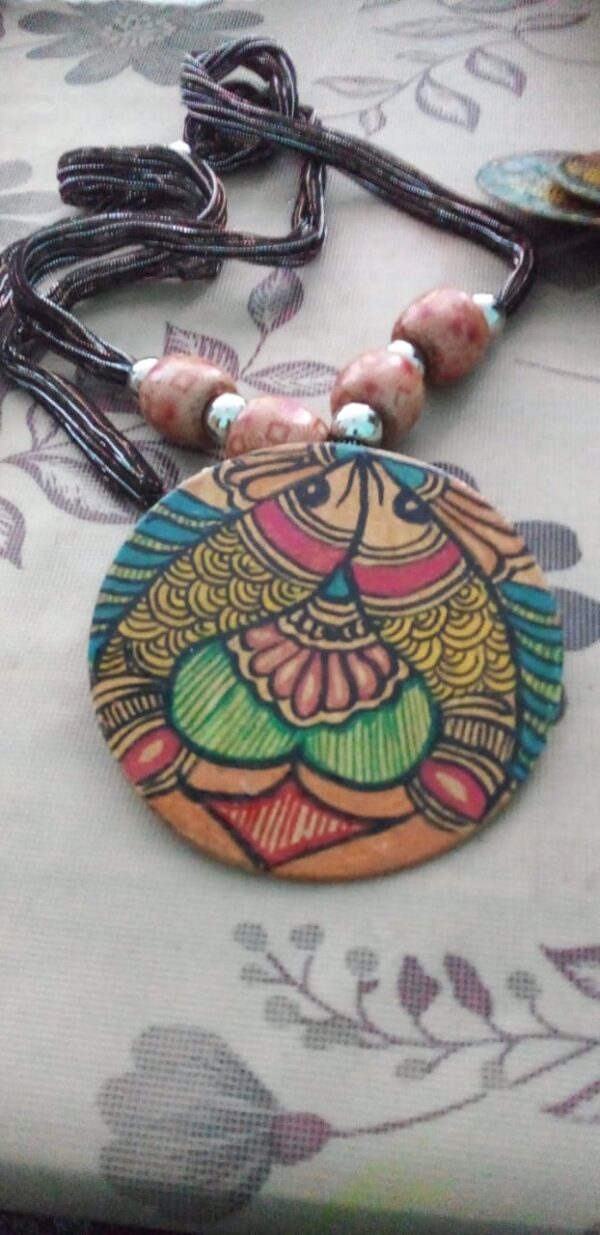 Madhubani Neckles Indian Handicrafts Vinay Kumar 15