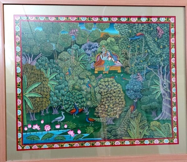 Nidhi Van - Pichwai painting - Kanchan Nayyar - 01