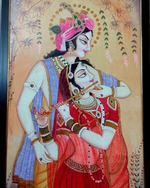 Radha Krishna - Pichwai painting - Kanchan Nayyar - 02