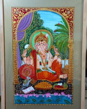 Ganesh - Pichwai painting - Kanchan Nayyar - 04