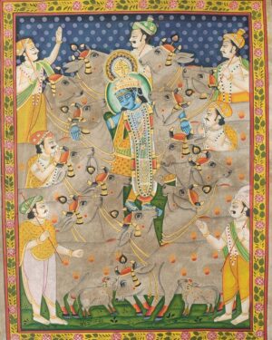 Krishna Gopashtami - Pichwai painting - Varta Shrimail - 12