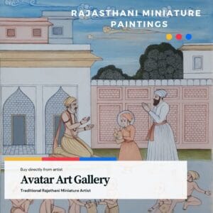 Rajasthani Miniature Painting Avatar Art Gallery