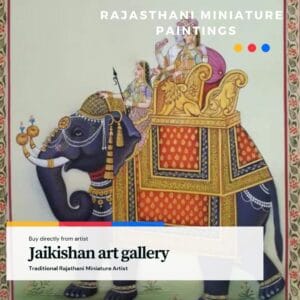 Rajasthani Miniature Painting Jaikishan art gallery