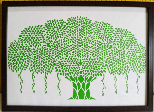 Tree of Life - Sanjhi Art - Abhay Mastram - 02
