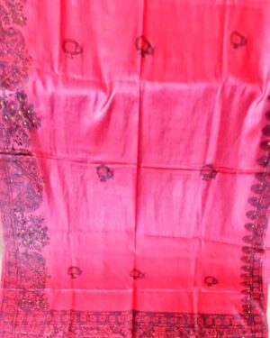 Silk Saree Madhubani Painting Sangita Kumari 14