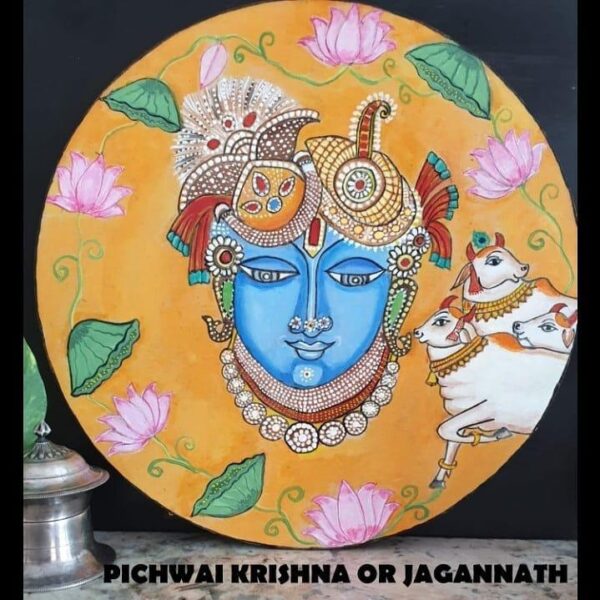 Krishna Collection - Wooden Wall Hangings - Shanti - 10