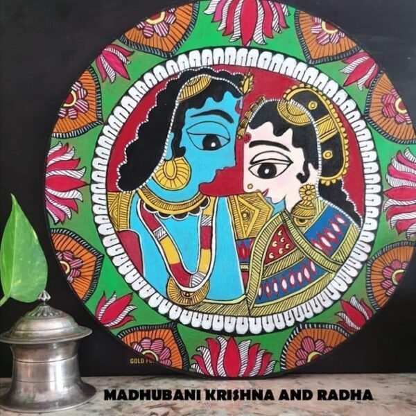 Krishna Collection - wooden Wall Hangings - Shanti - 13