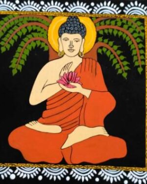 Lord Buddha Tikuli Art Rinku Kumari 09