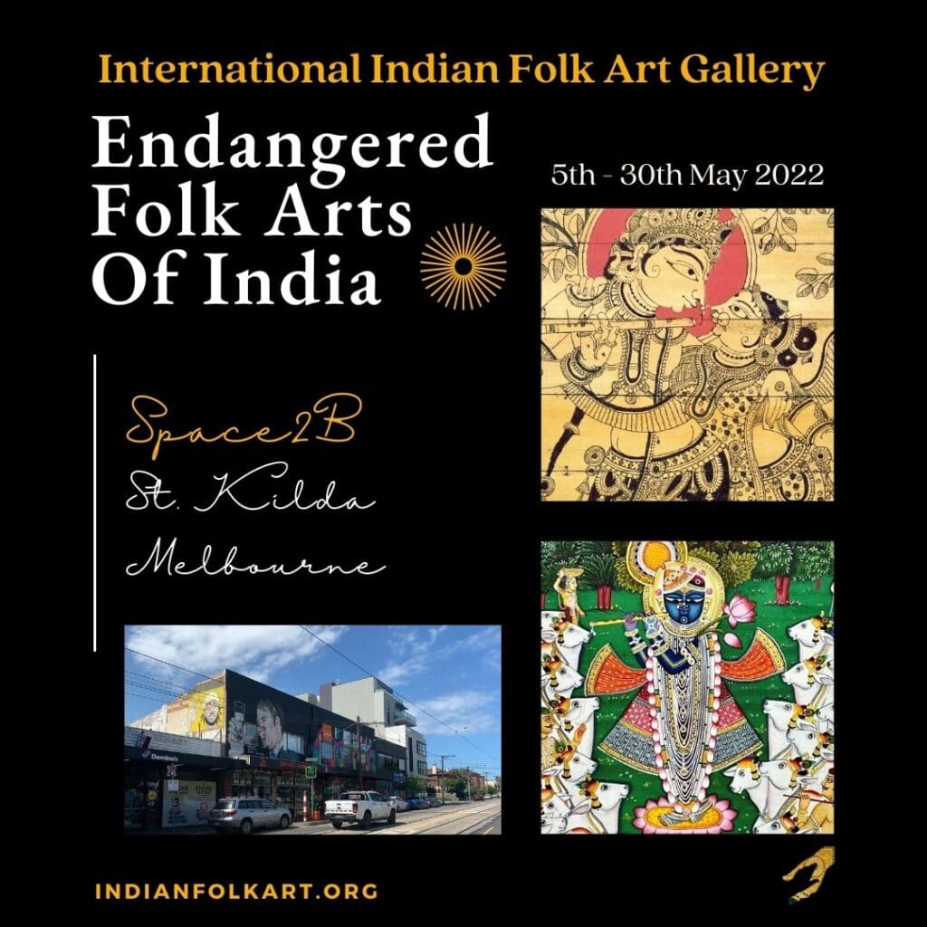 Endangered Folk Arts Of India Melbourne2022 Space2B