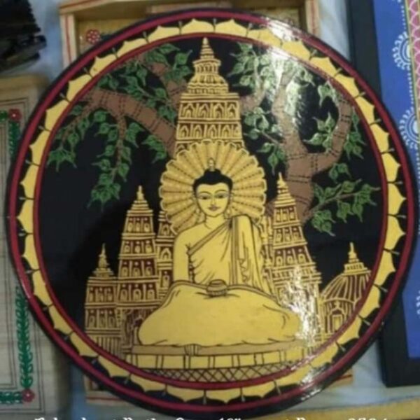 Lord Budha Tikuli Art Ananya Kumari 08