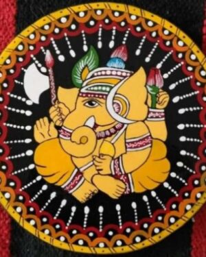 Lord Ganesha Tikuli Art Shikha Sharma 02