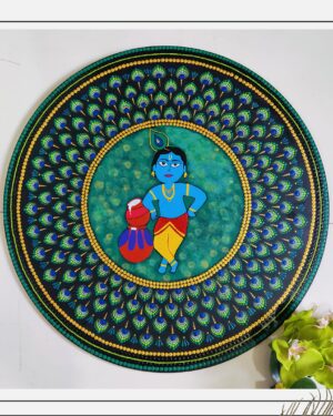 Krishna Wall Hanging - Mandala Art - Nisha - 34