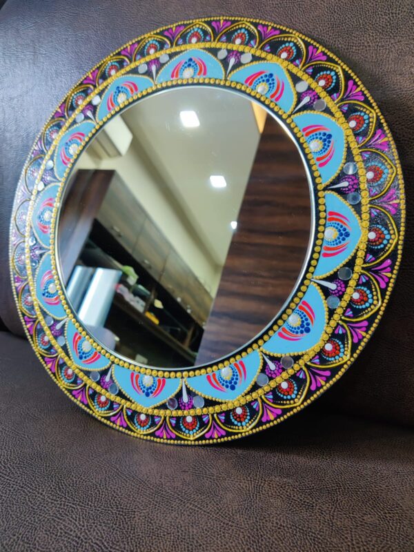 Mirror Mandala - Dot Mandala Art - Nisha - 43