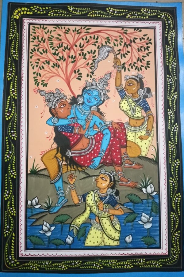 Radha Krishna - Pattachitra paintings - Susant Maharana - 19