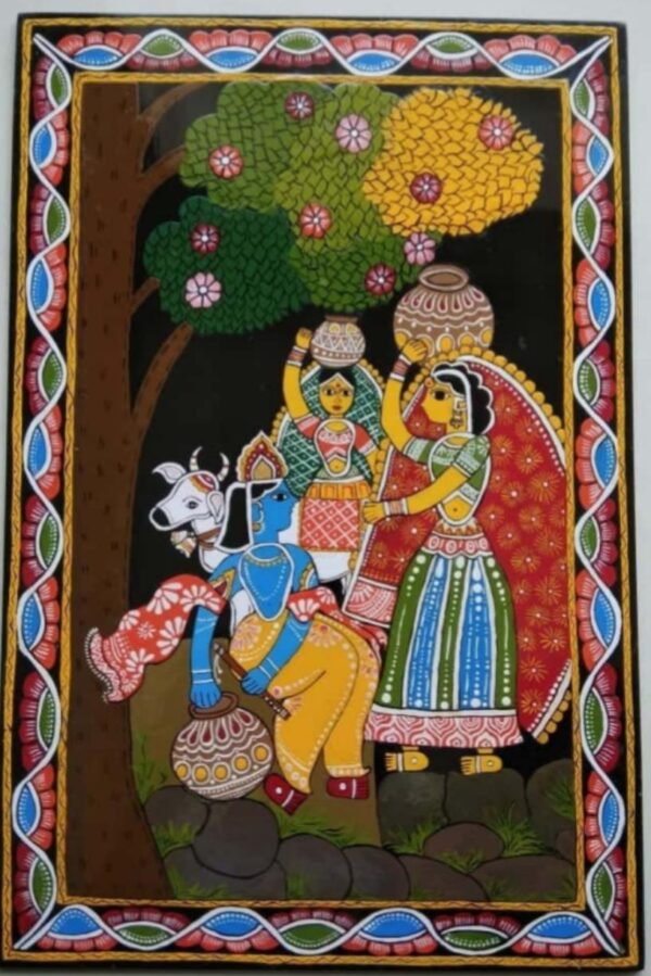 Radha Krishna Tikuli Art Ananya Kumari 07