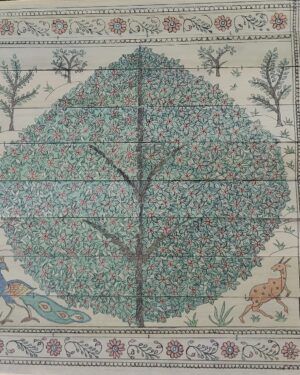 Tree of Life - Pattachitra painting - Seema - 01