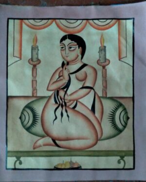 Kalighat painting - Bapi Chitrakar - 11