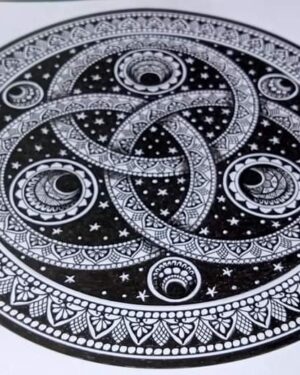 illusion Mandala painting - Snehlata - 26